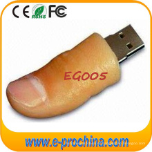 Finger USB Flash Drive, мягкий ПВХ Pendrive Смешные USB Flash диск 16GB USB